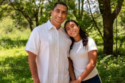 A happy story about a Brazilian bride Adriana and a Noah from Georgia