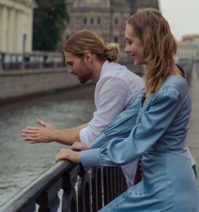 Mark and Victoria - happy story about romance tour to Ukraine